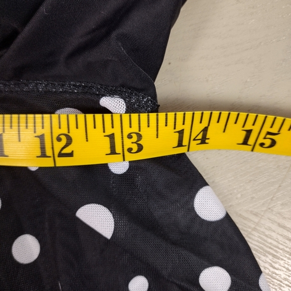 Polka Dot Swimsuit Coverup - Picture 9 of 12